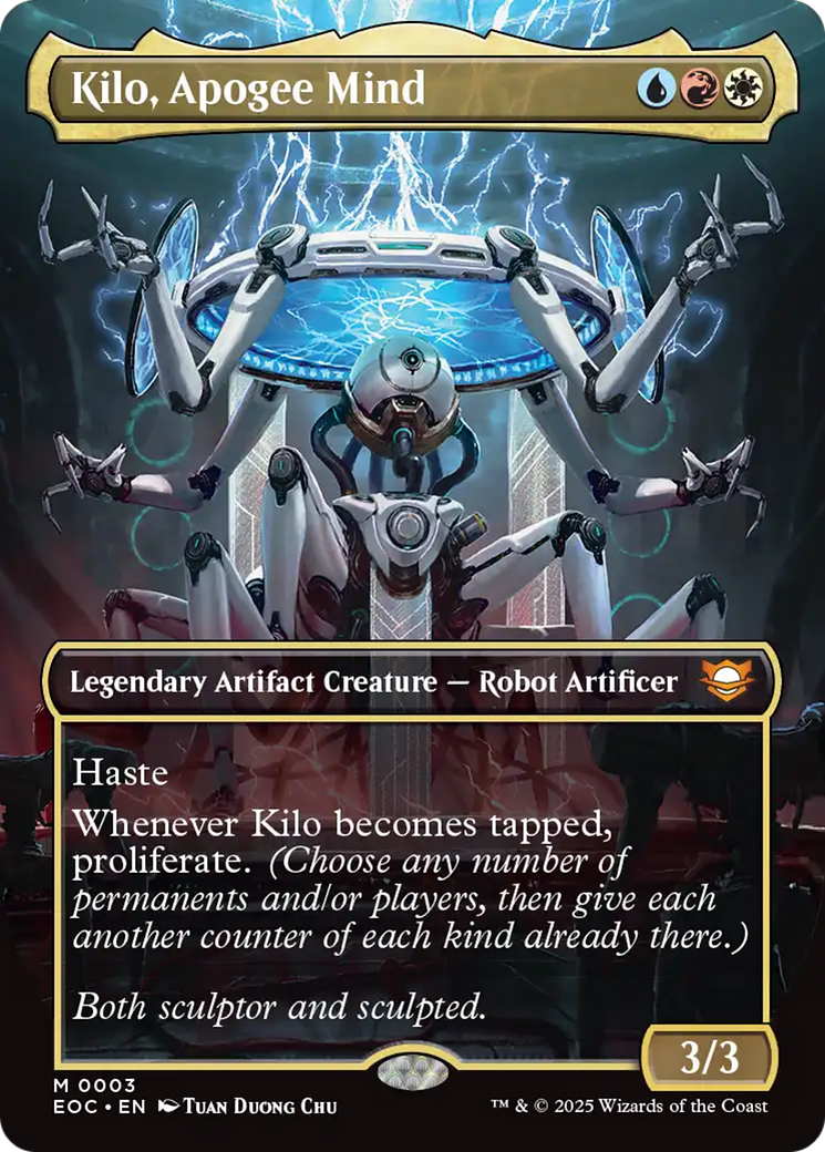Kilo, Apogee Mind (Borderless) [Edge of Eternities Commander]