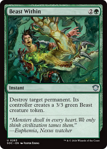Beast Within [Secrets of Strixhaven Commander]