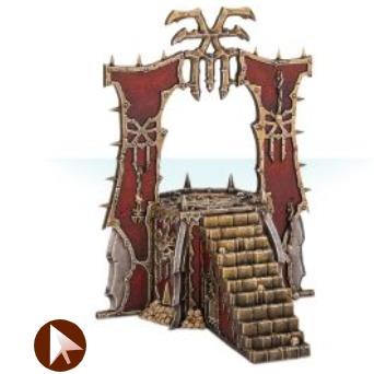 Daemons Of Khorne Skull Altar