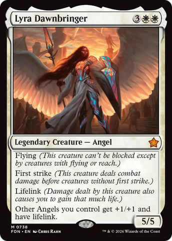 Lyra Dawnbringer (0738) [Foundations]