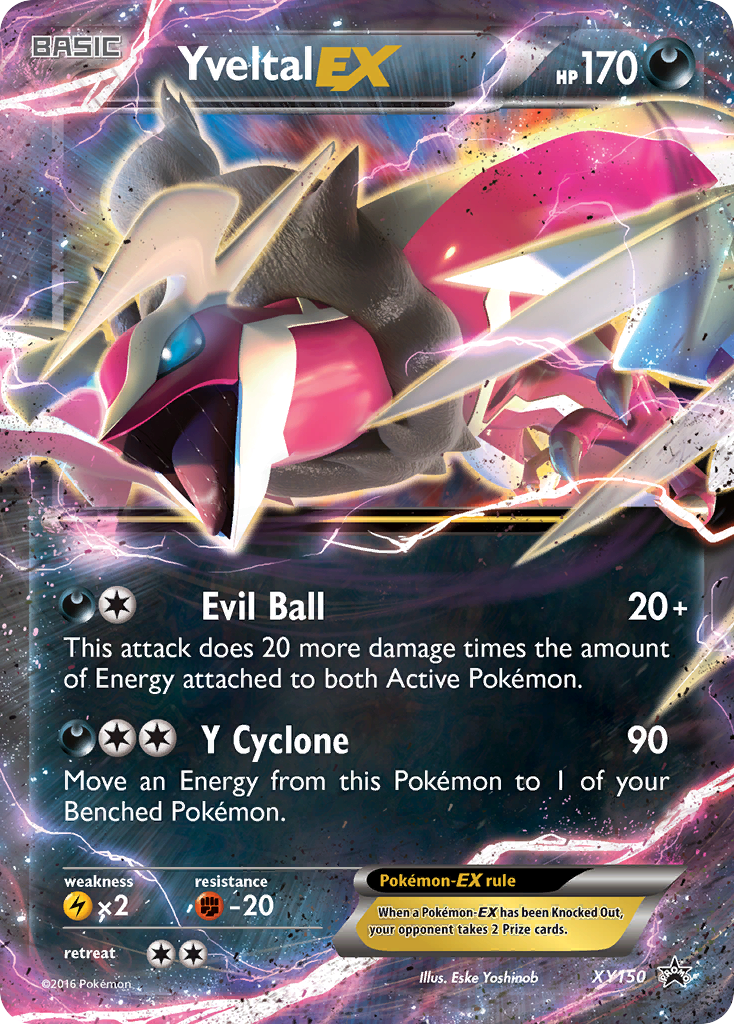 Yveltal EX (XY150) [XY: Black Star Promos]