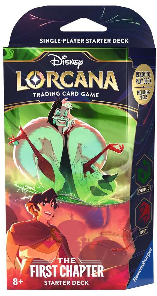 Disney Lorcana The First Chapter Starter Deck - Daring And Deception