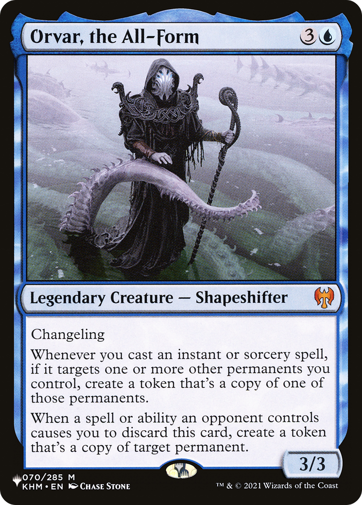 Orvar, the All-Form [The List]
