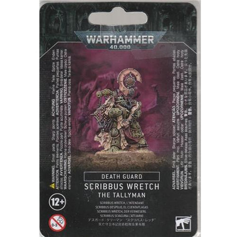 Death Guard Scribbus Wretch the Tallyman