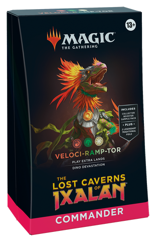 MTG Lost Caverns Of Ixalan Commander Deck - Veloci-Ramp-Tor