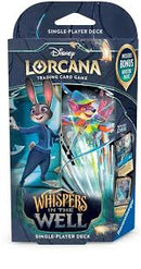 DISNEY LORCANA WHISPERS IN THE WELL STARTER DECK - JUDY HOPPS & ROBIN HOOD