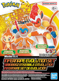 Pokémon Model Kit INFERNAPE EVOLUTION SET