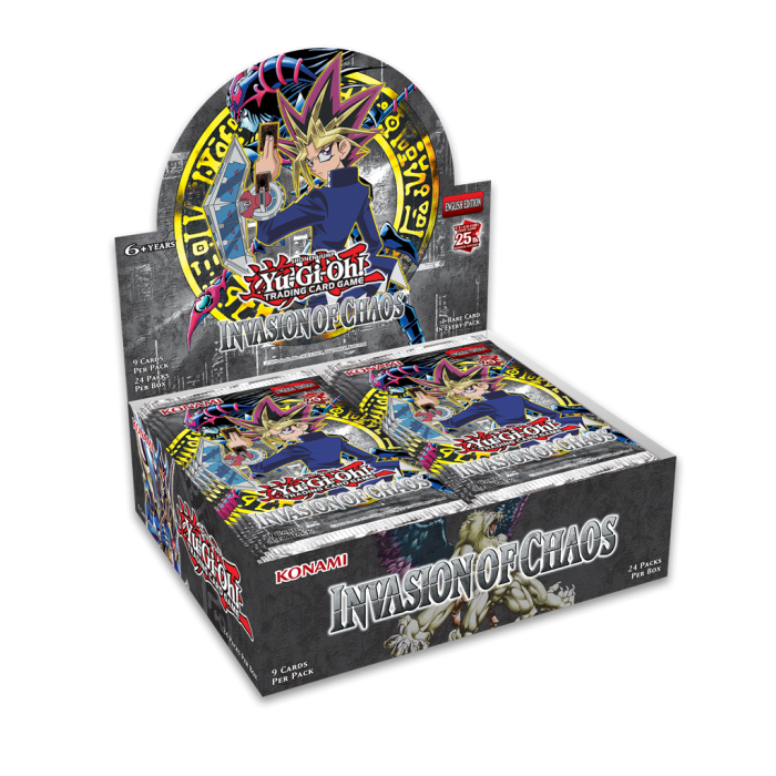 YGO 25th Invasion Of Chaos Booster Box (24 Packs)