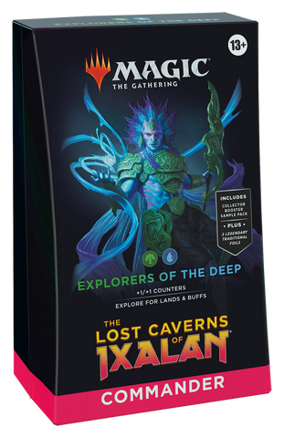 MTG Lost Caverns Of Ixalan Commander Deck - Explorers of the Deep
