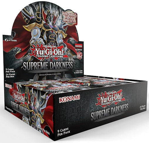 YGO SUPREME DARKNESS BOOSTER BOX (1/24/25)