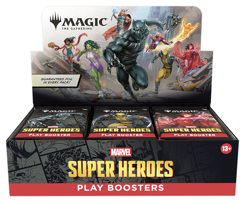 MTG MARVEL SUPER HEROES PLAY BOOSTER BOX (6/17/26)