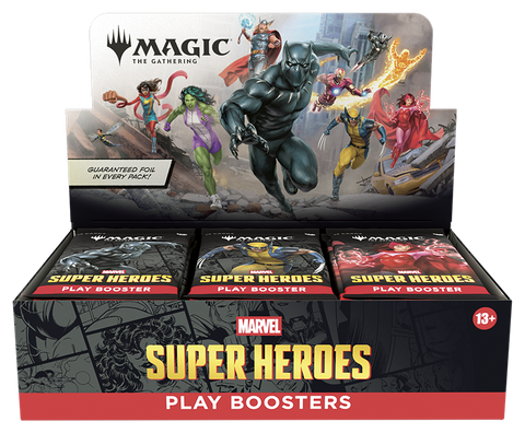 MTG MARVEL SUPER HEROES PLAY BOOSTER BOX (6/17/26)