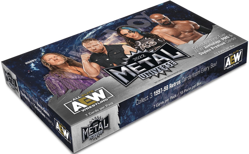 UD AEW SKYBOX METAL UNIVERSE 2022