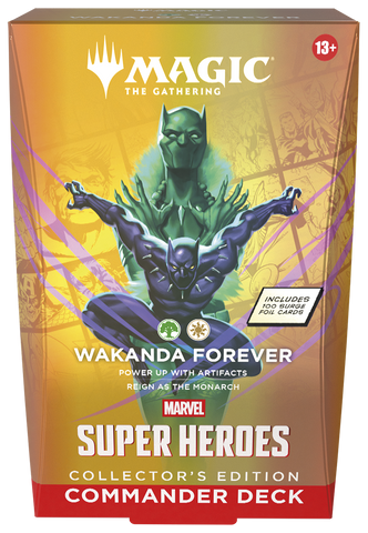 MTG MARVEL SUPER HEROES COMMANDER COLLECTORS EDITION - WAKANDA FOREVER