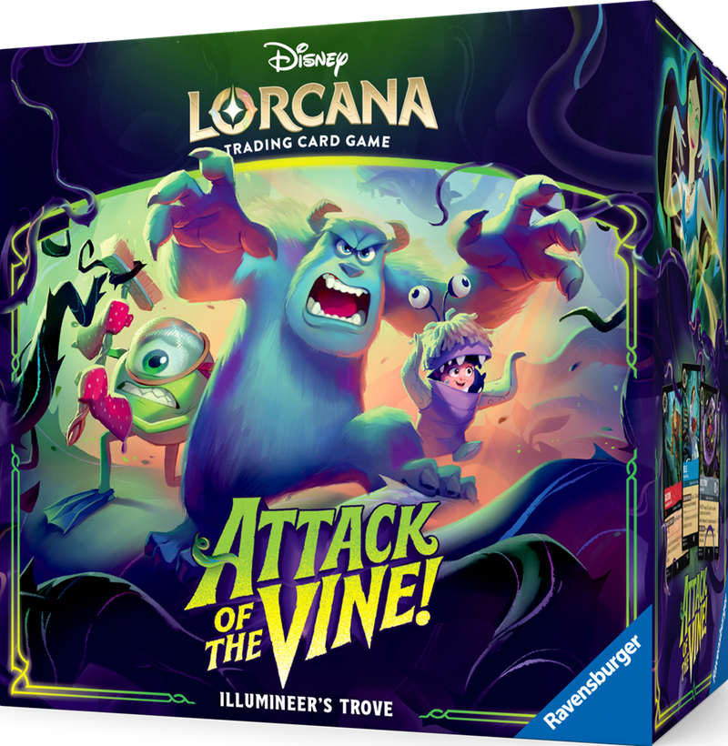 DISNEY LORCANA SET 13 ATTACK OF THE VINE! ILLUMINEER'S TROVE (7/24/26)