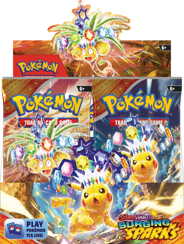 POKEMON SV8 SURGING SPARKS BOOSTER (11/08/24)