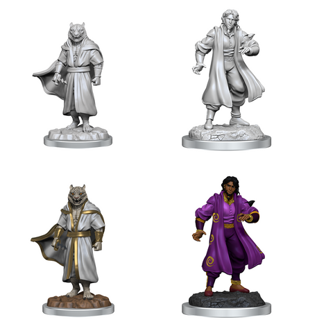 CR UNPAINTED MINIS WV3 MALE SORCERER MERCHANT/TIGR