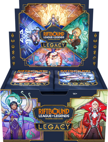 RIFTBOUND LEAGUE OF LEGENDS TCG LEGACY BOOSTER BOX (1/29/27)