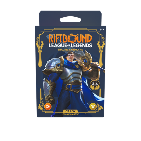 RIFTBOUND LEAGUE OF LEGENDS TCG LEGACY CHAMPION DECK - Garen (1/29/27)