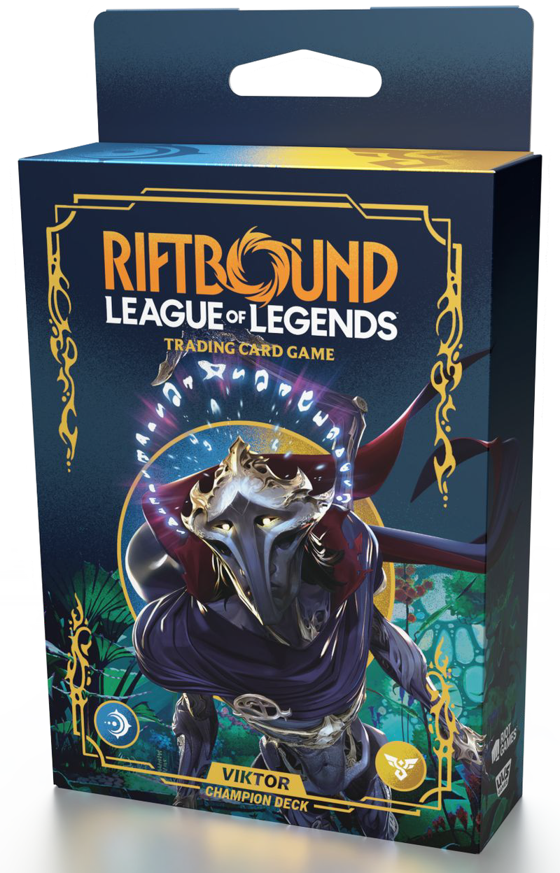 RIFTBOUND LEAGUE OF LEGENDS TCG ORIGINS CHAMPION DECK VIKTOR (10/15/25)