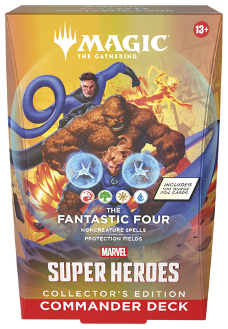 MTG MARVEL SUPER HEROES COMMANDER COLLECTORS EDITION - FANTASTIC FOUR
