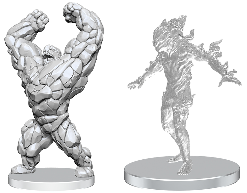 PF UNPAINTED MINIS WV27 LIVING LANDSLIDE & LIVING WILDFIRE