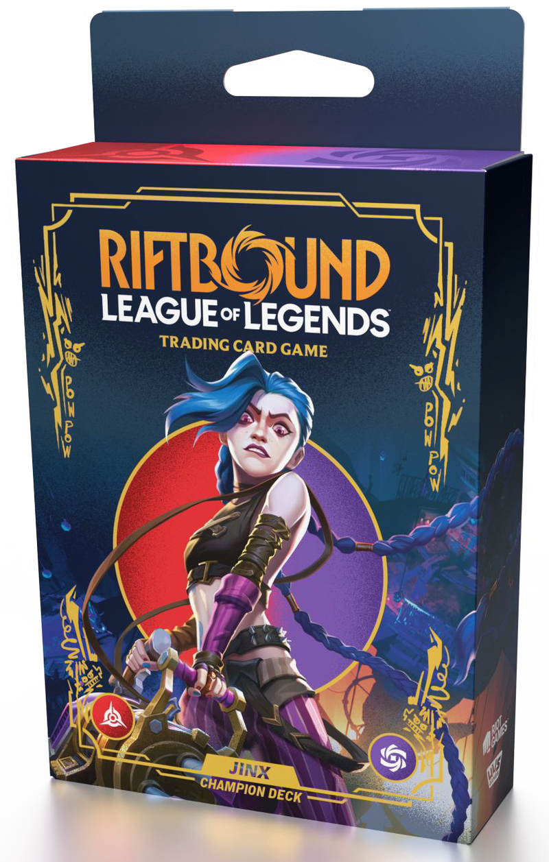 RIFTBOUND LEAGUE OF LEGENDS TCG ORIGINS CHAMPION DECK JINX (10/15/25)