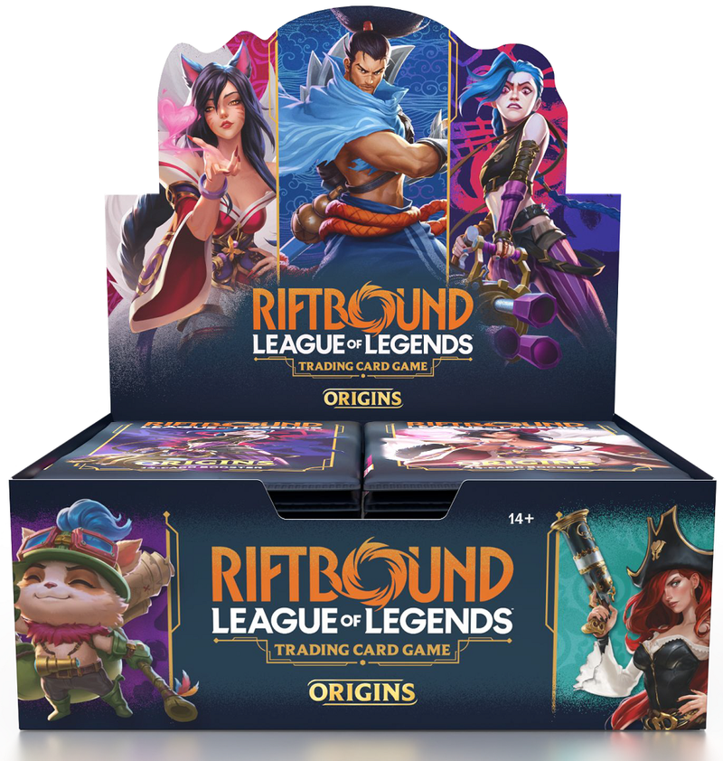 RIFTBOUND LEAGUE OF LEGENDS TCG ORIGINS BOOSTER BOX (10/15/25)