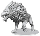 D&D Unpainted Minis Dire Worg