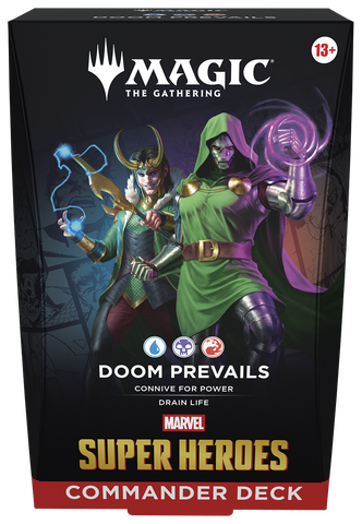 MTG MARVEL SUPER HEROES COMMANDER: DOOM PREVAILS (6/19/26)