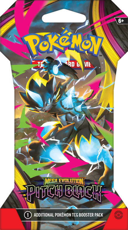 SLEEVED POKEMON ME05 PITCH BLACK PACK (7/17/26