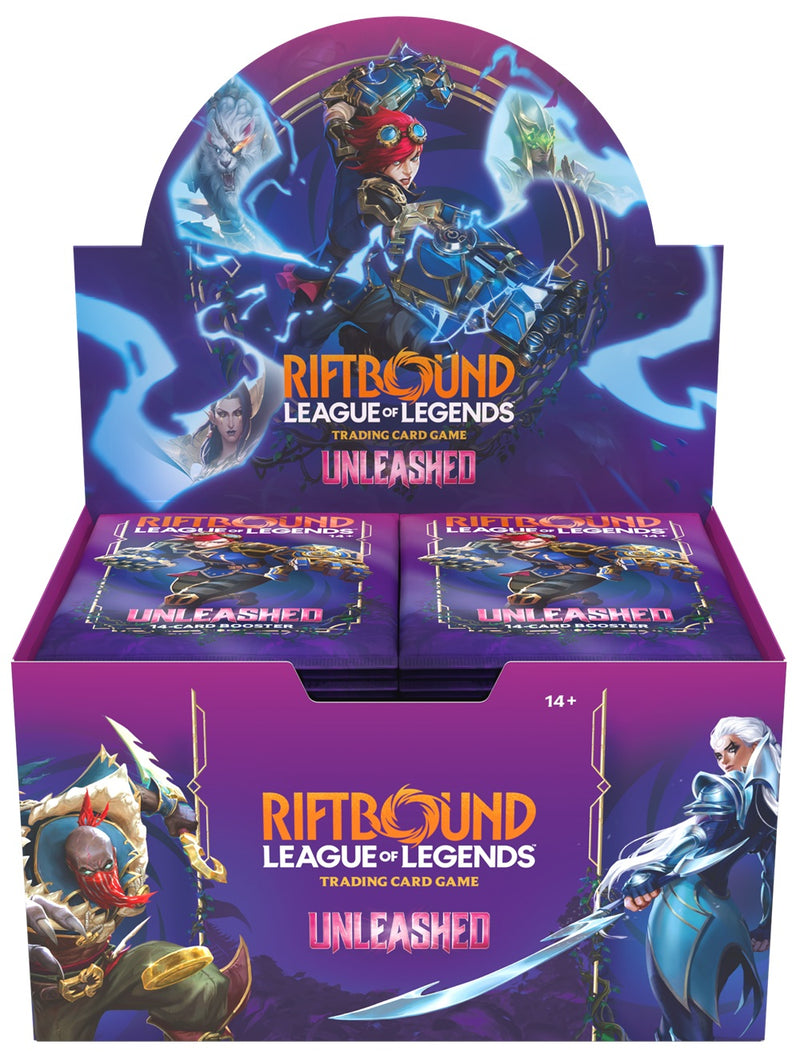 RIFTBOUND LEAGUE OF LEGENDS TCG UNLEASHED BOOSTER BOX (5/8/26)