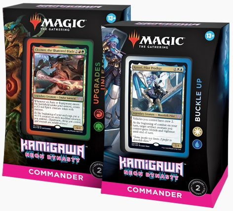 MTG Kamigawa: Neon Dynasty Commander Deck - Set Of 2