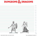 DND UNPAINTED MINIS WV29 BLACK GAUNTLET & ZHENTILAR PALADIN OF BANE