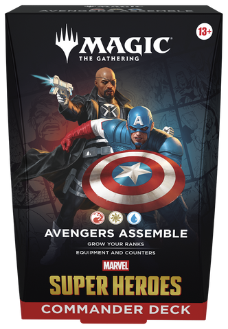 MTG MARVEL SUPER HEROES COMMANDER: AVENGERS ASSEMBLE (6/17/26)