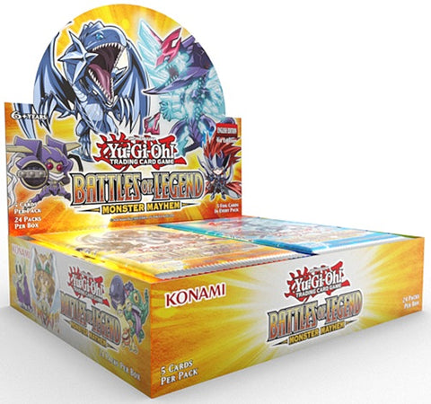 YGO BATTLES OF LEGEND MONSTER MAYHEM BOOSTER BOX