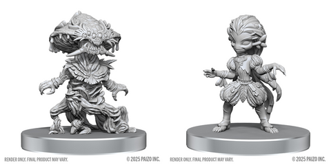 PF UNPAINTED MINIS WV28 FUNGUS LESHY AND SEAWEED LESHY