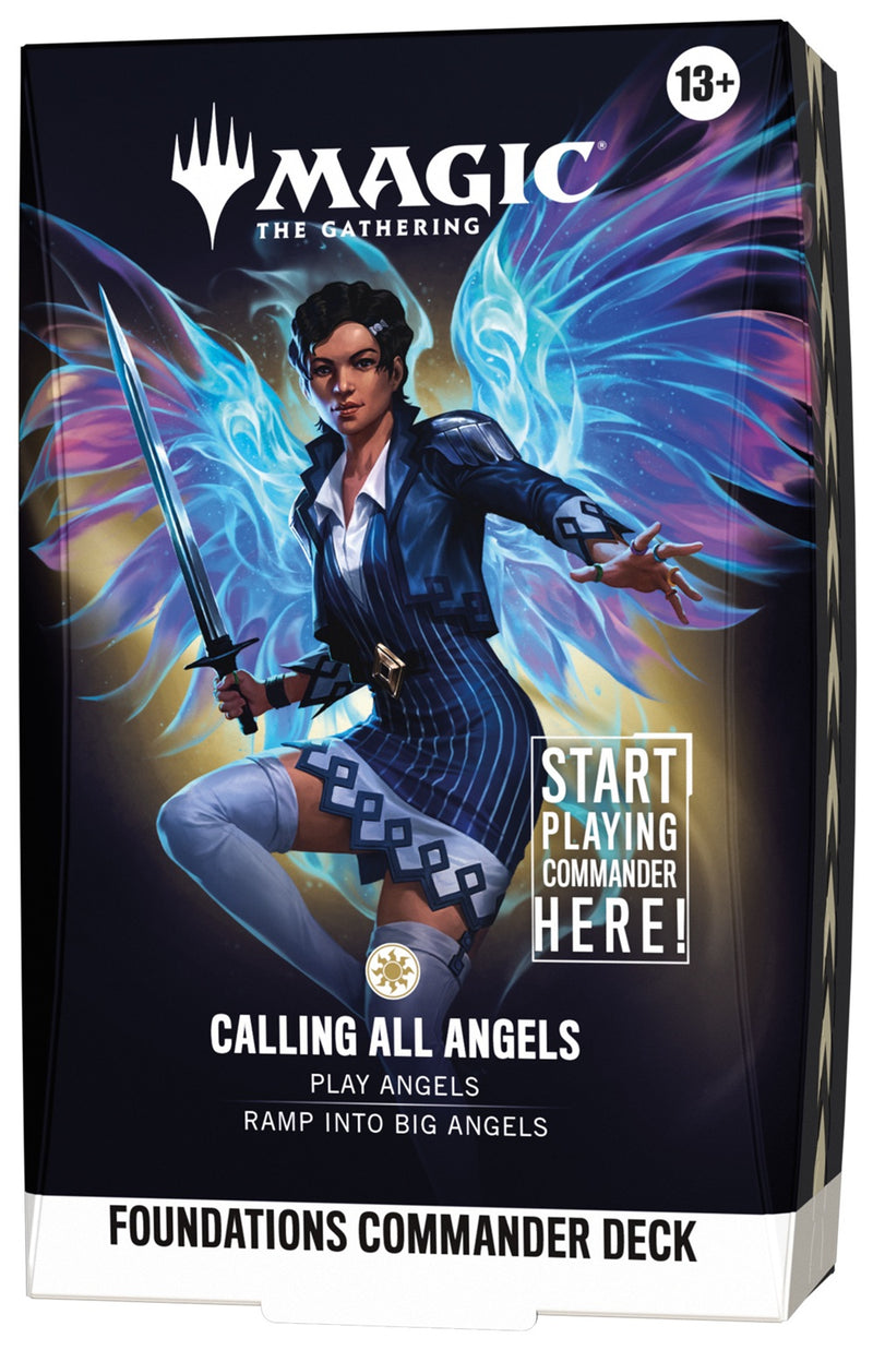 MTG FOUNDATIONS COMMANDER DECK - CALLING ALL ANGELS