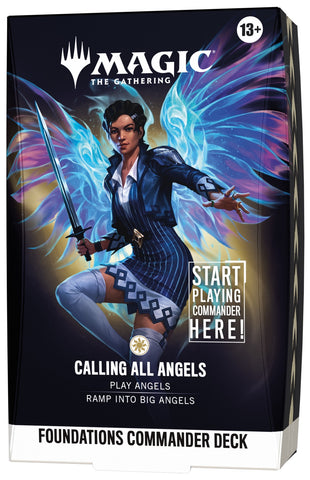 MTG FOUNDATIONS COMMANDER DECK - CALLING ALL ANGELS