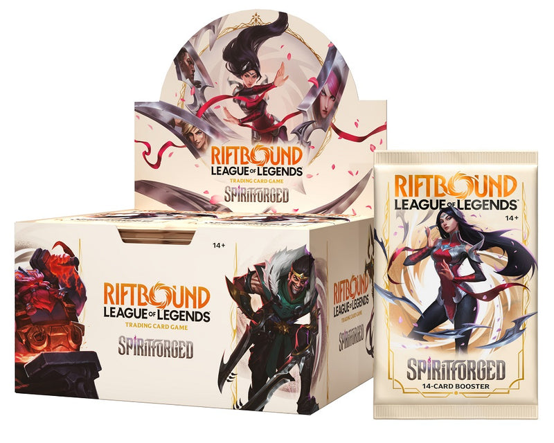 RIFTBOUND LEAGUE OF LEGENDS TCG SPIRITFORGED BOOSTER BOX (2/15/26)