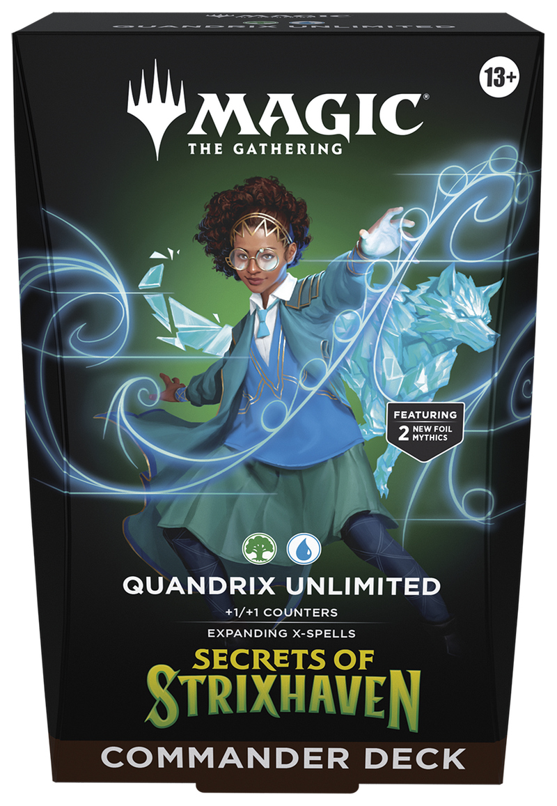 MTG SECRETS OF STRIXHAVEN COMMANDER: QUANDRIX UNLIMITED (4/16/26)