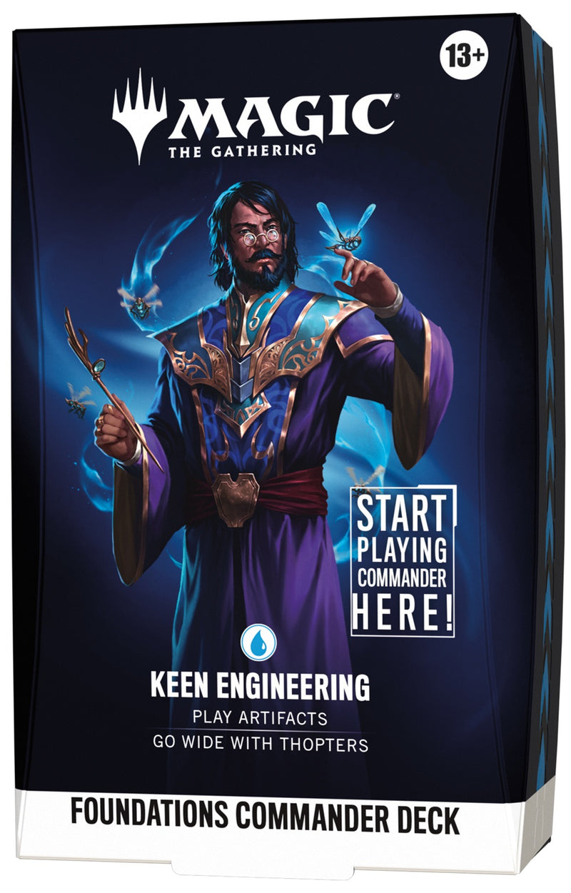 MTG FOUNDATIONS COMMANDER DECK - KEEN ENGINEERING