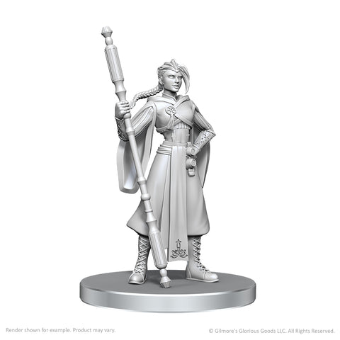CR UNPAINTED MINIS WV26 BEAUREGARD LIONETT & CALEB WIDOGAST