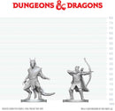 DND UNPAINTED MINIS WV29 ELF RANGER & DRAGONBORN MONK