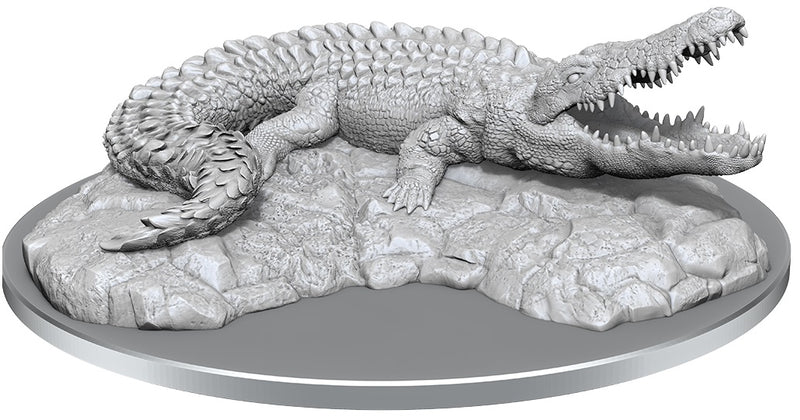 WizKids Unpainted Minis WV21 Giant Crocodile