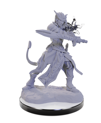 D&D Unpainted Minis WV22 Tiefling Warlocks