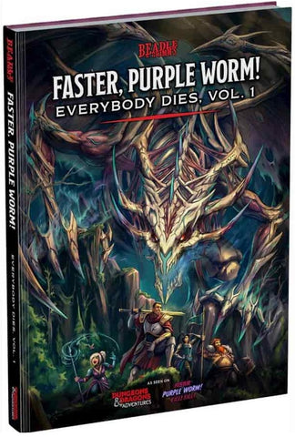 DND ADVENTURES: FASTER, PURPLE WORM! VOL. 1
