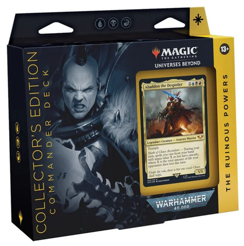 MTG Warhammer 40000 Commander Deck - The Ruinous Powers (Collectors Edition)