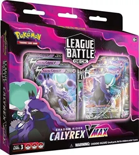 Pokemon League Battle Deck Calyrex VMax (Ghost)