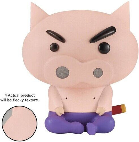 Crayon Shin-Chan Fluffy Puffy Buriburi Zaemon Figure Version B
